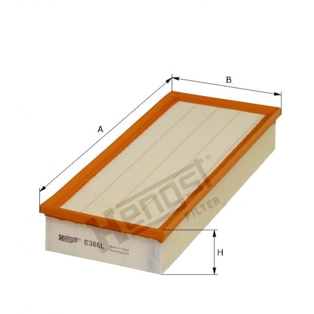 Hengst Air Filter, E368L E368L